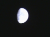 La luna posando para la foto