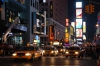 Taxis en times square