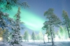 Aurora boreal en laponia