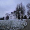 Nieve en el palacio "blanco"