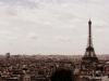 Paris paisaje urbano torre eiffel