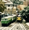 Nieve sobre trenes