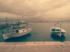 Grecia en un pueblo con mar
