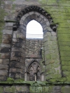 Ventanas de la abada de holyrood (edimburgo)