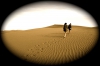 Caminando por las dunas