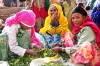Mujeres etopes en el mercado