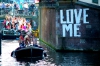 Dia del orgullo gay en amsterdam