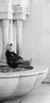 Descanso a la sombra de la mezquita