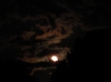 Luces de luna en la noche