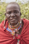 Mujer masai de kenia