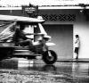 Tarde lluviosa en bangkok