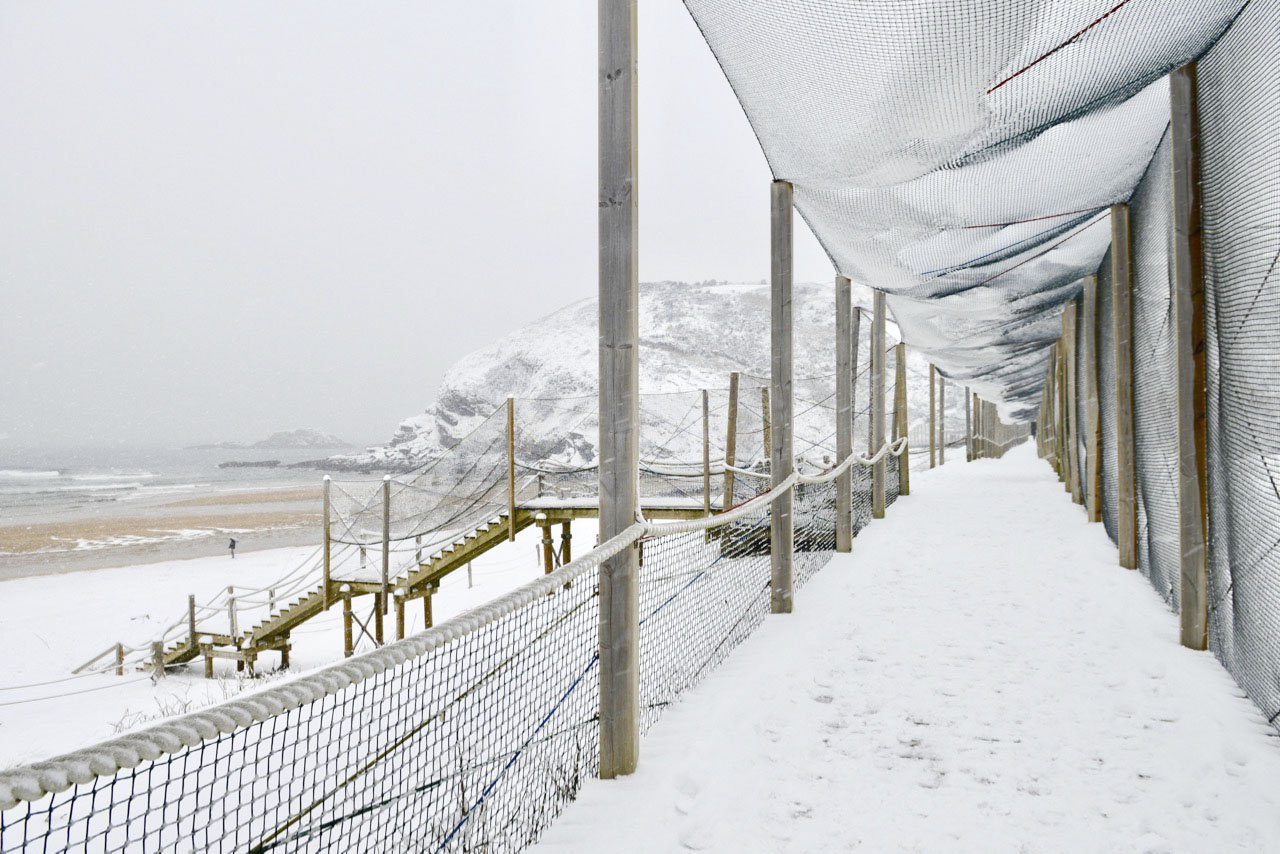 Nevada en la pasarela de Iurritza
