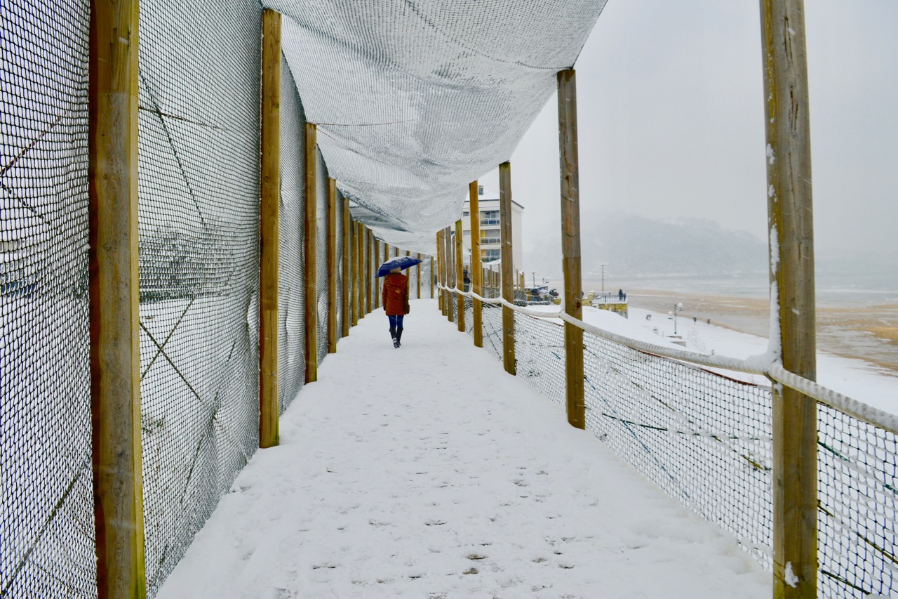 Nevada en la Pasarela de biotopo