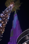 Burj khalifa iluminado