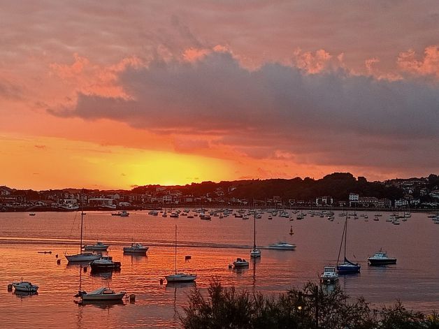 Amanecer en Hondarribia