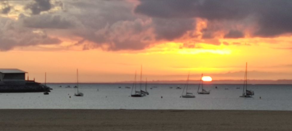 Amanecer, Hondarribia 