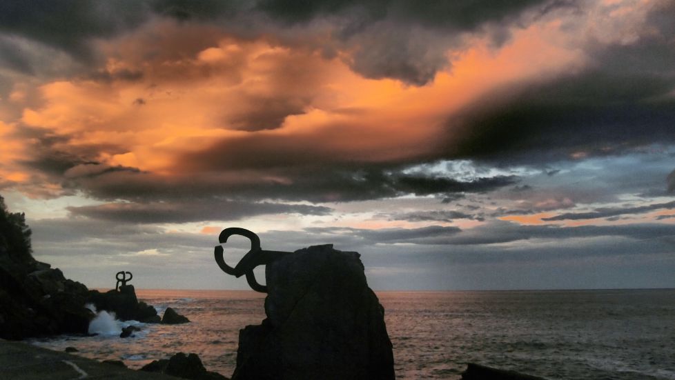 Anochecer en el peine