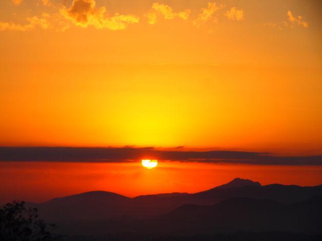 Anochecer en Usurbil