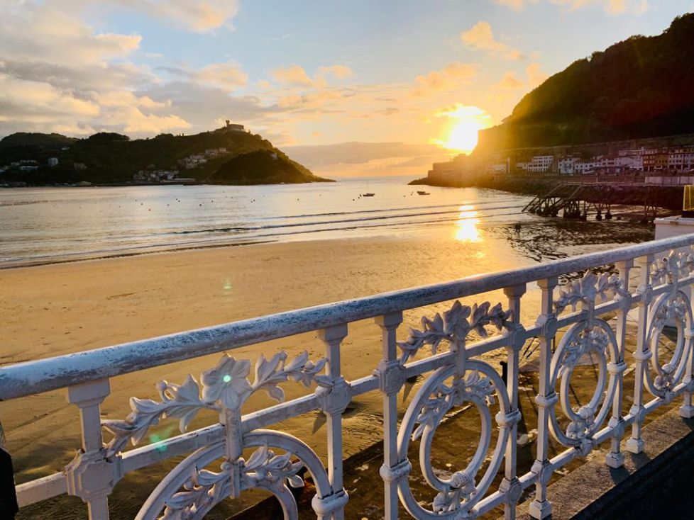 Atardecer en la Concha 