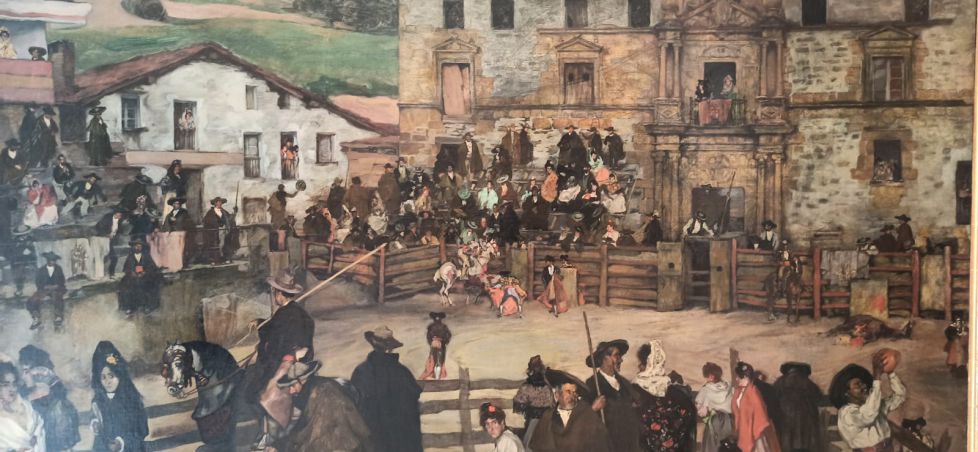 Corrida de toros en Éibar.