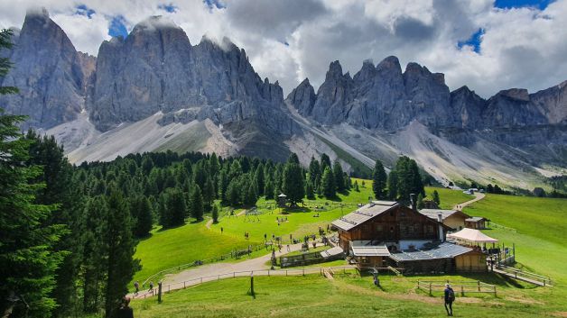 Disfrute de la montaña