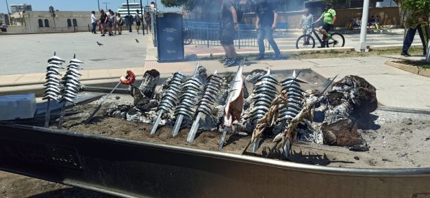 Espeto, plato típico de Málaga