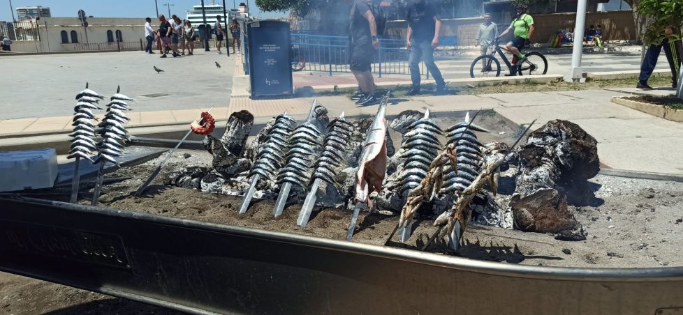 Espeto, plato típico de Málaga