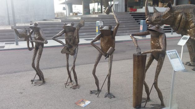 Grupo musical las Ranas. 