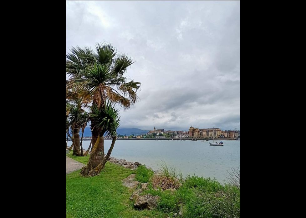 Hondarribia desde Hendaya