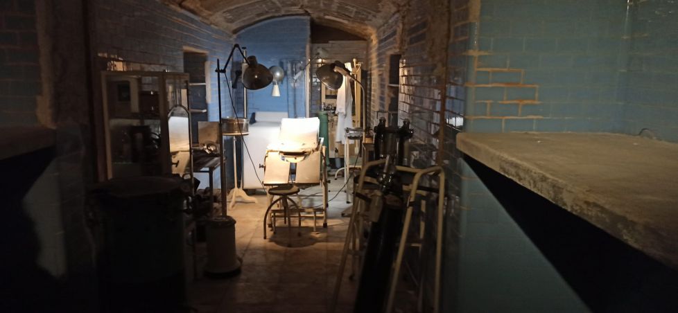 Hospital en refugio.