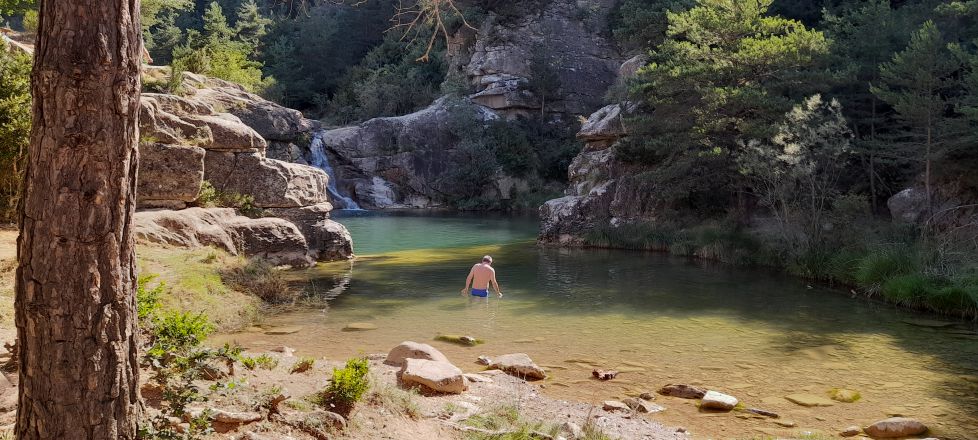 Un oasis en medio del secano