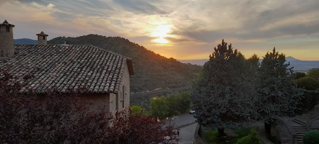 Ocaso en Sos del res catolico