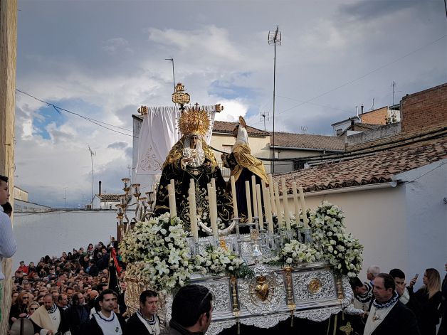 la pasión por la Virgen de los Dolores en Ubeda