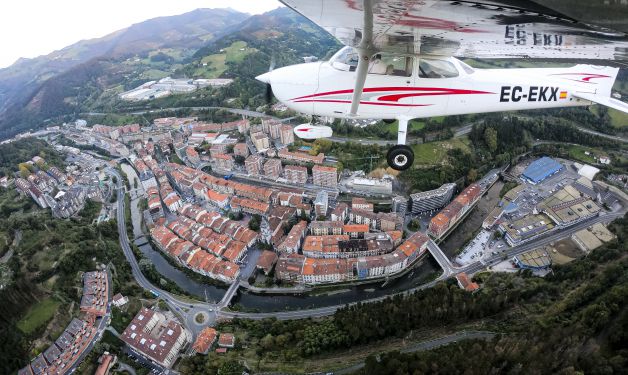 Sobrevolando Elgoibar