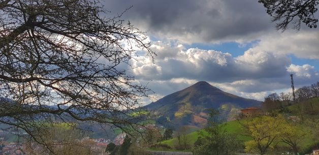 El volcán de Gipuzkoa