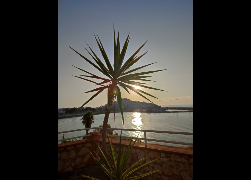 Amanecer en Peñiscola
