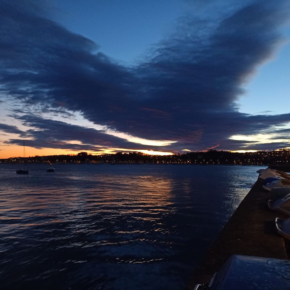 Amanecer en el puntal