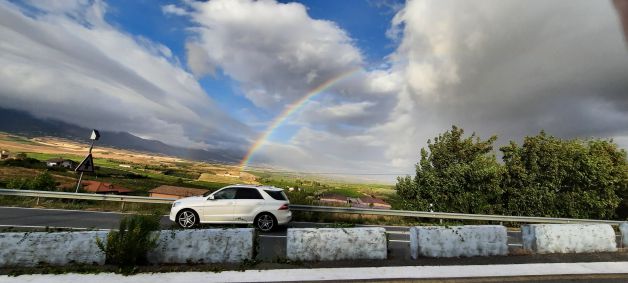 Arcoiris en Laguardia