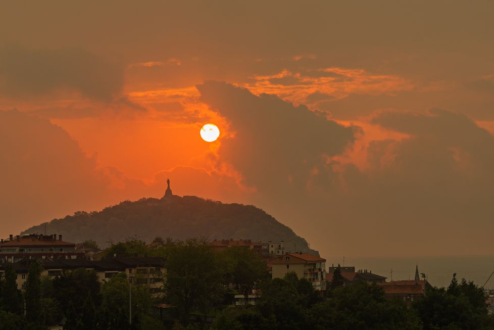 Atardecer en Donostia San Sebastián