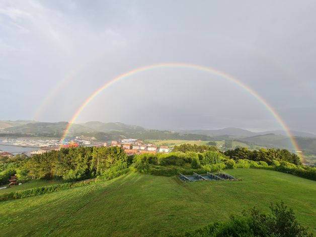 Burbuja arcoiris