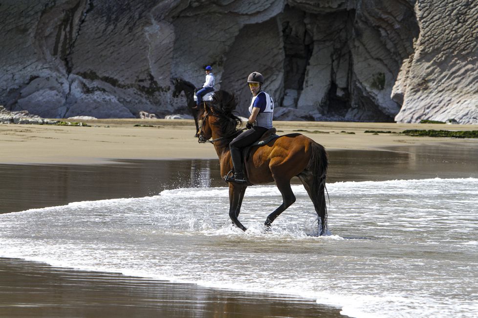 Caballos en Itzurun