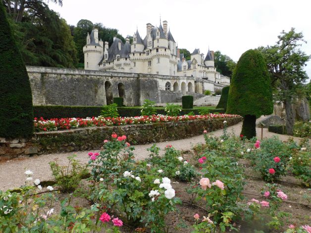 El castillo de cuentos de hadas.