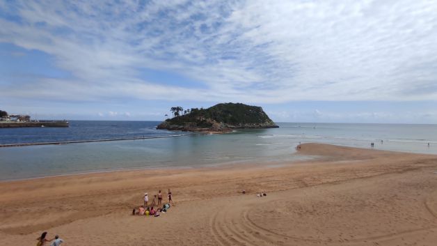 Isla San Nicolás por la tarde