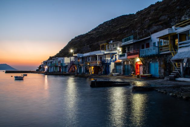 Lasaitasuna Kliman (Milos, Grezia)