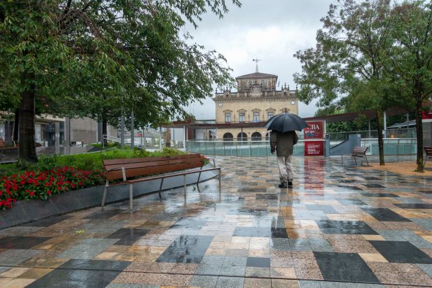 Lluvia en Irun