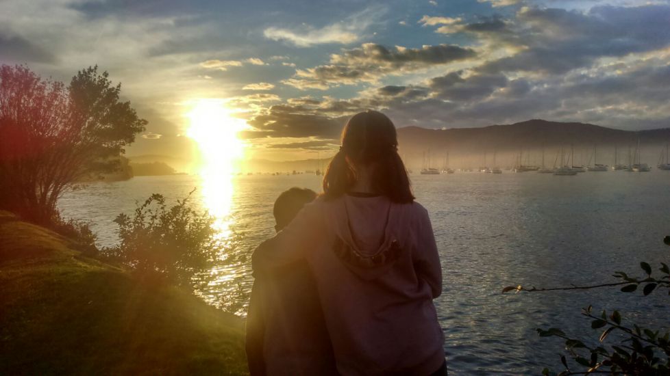 El ocaso de un día de verano