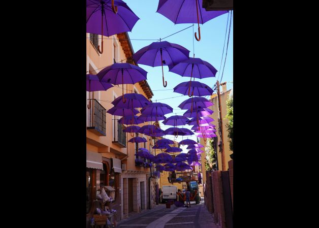 Preparando la fiesta en Brihuega