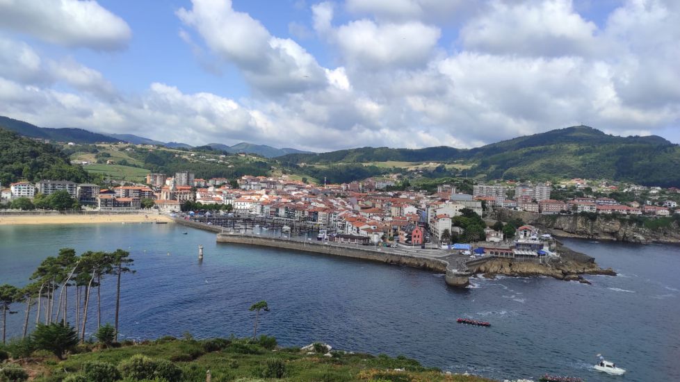 Vistas del puerto de Lekeitio