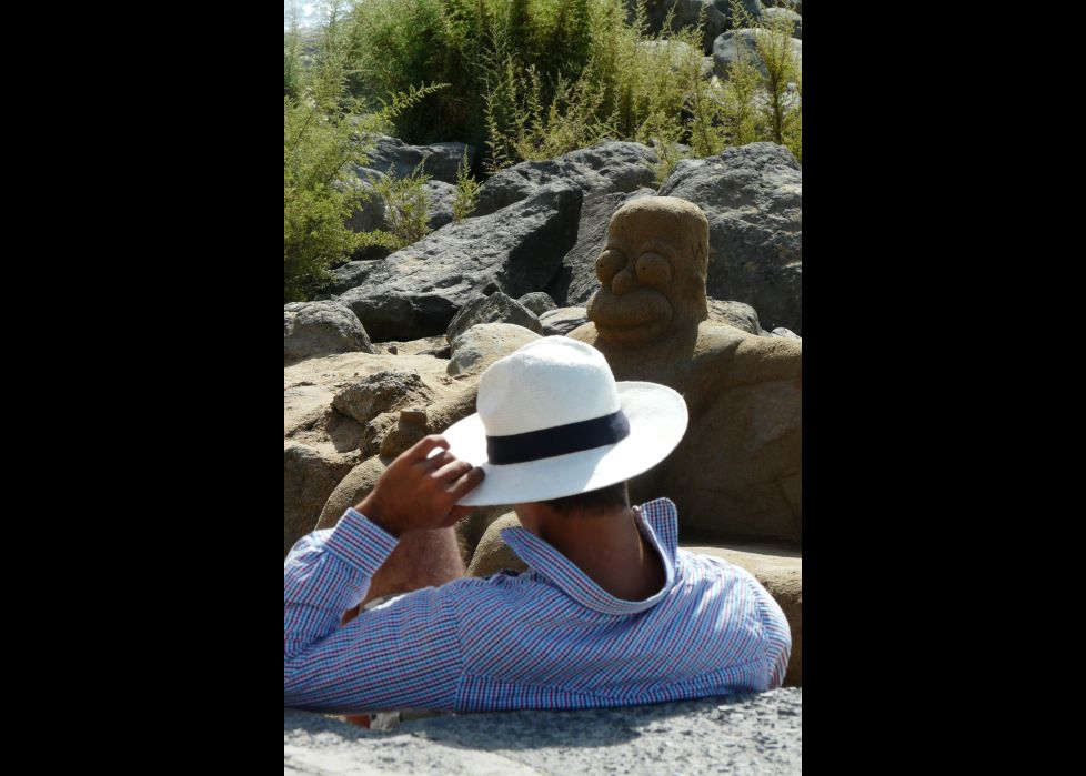 El artista y su obra.