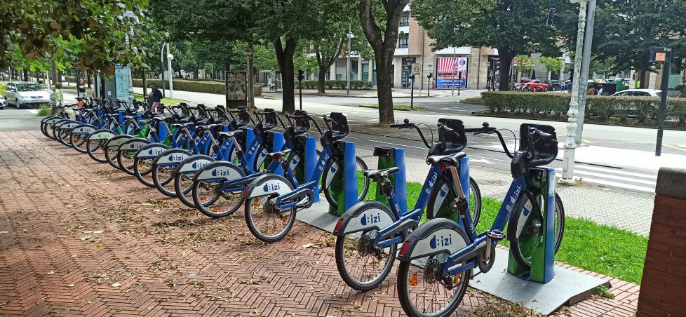 Bicicletas en espera. 